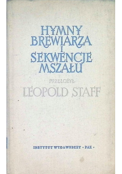 Hymny brewiarza i sekwencje mszału