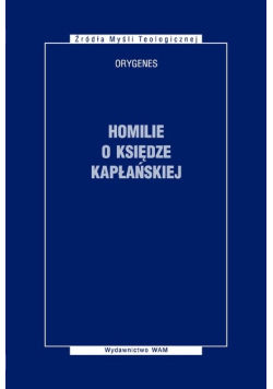Homilie o księdze kapłańskiej
