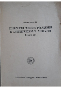 Dziedzictwo wierzeń pogańskich w średniowiecznych Niemczech