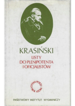 Krasiński Listy do Plenipotenta i oficjalistów