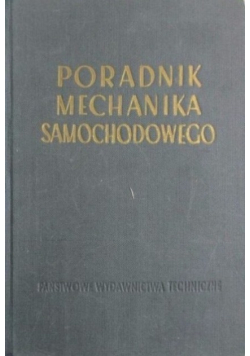 Poradnik mechanika samochodowego