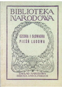 Czeska i słowacka pieśń ludowa