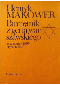 Pamiętnik z getta warszawskiego