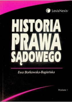 Historia prawa sądowego