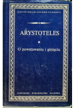 O powstaniu i ginięciu