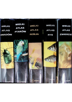 Wielki atlas Tom 1 do 5
