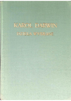 Darwin Dzieła wybrane Tom V