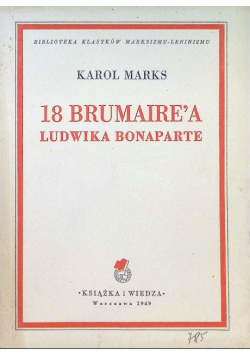 18 brumaire'a Ludwika Bonaparte 1948 r.