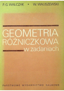 Geometria różniczkowa w zadaniach