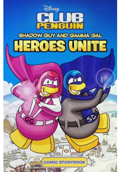 Club penguin Shadow Guy ang Gamma Gal