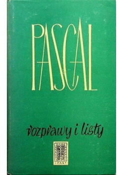 Pascal rozprawy i listy