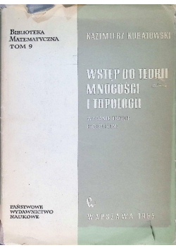 Wstęp do teorii mnogości i topologii