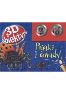 Pająki i owady 3D obiektyw
