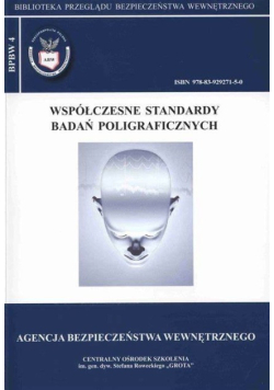 Współczesne standardy badań poligraficznych