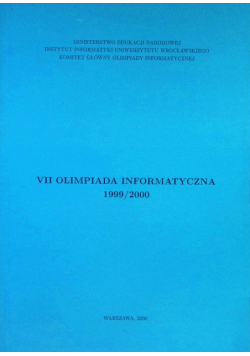 VII olimpiada informatyczna 1999/2000