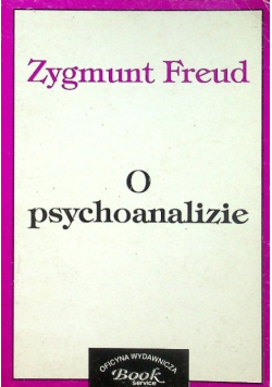 O psychoanalizie