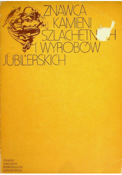 Znawca kamieni szlachetnych i wyrobów jubilerskich
