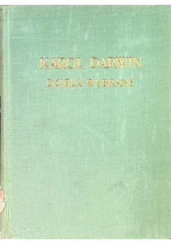 Darwin Dzieła wybrane Tom V