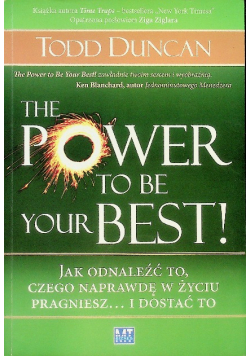 The Power to Be Your Best
