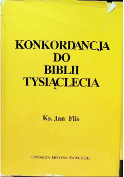 Konkordancja do Biblii Tysiąclecia