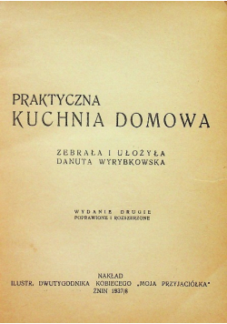 Praktyczna kuchnia domowa 1937 r.