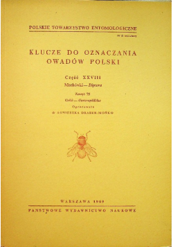 Klucze do oznaczania owadów Polski Część XXVIII Zeszyt 75