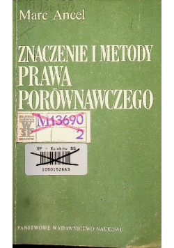 Znaczenie i metody prawa porównawczego