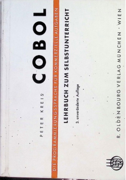 COBOL. Die Programmierungssprache für kommerzielle. Aufgaben