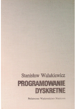 Programowanie dyskretne