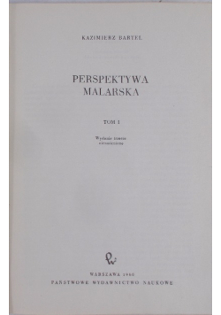 Perspektywa malarska Tom I