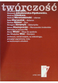 Twórczość Nr 7 / 09