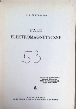Fale elektromagnetyczne