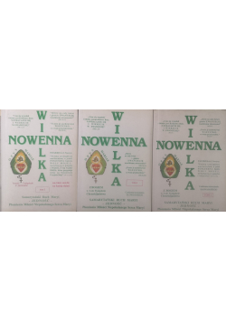 Wielka nowenna Tom 1 do 3
