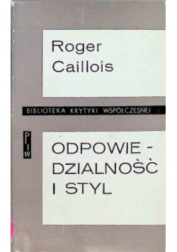 Odpowiedzialność i styl