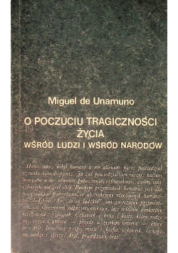 O poczuciu tragiczności życia wśród ludzi i wśród narodów