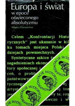 Europa i świat w epoce oświeconego absolutyzmu
