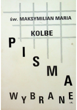 Kolbe Pisma wybrane