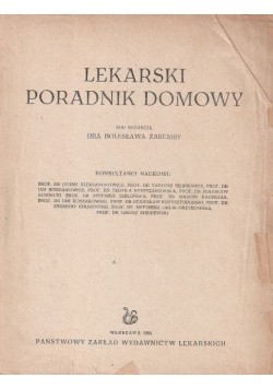 Lekarski poradnik domowy