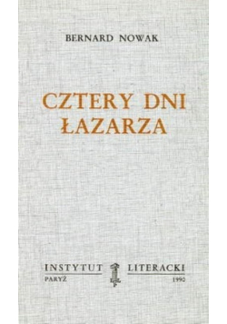 Cztery dni Łazarza
