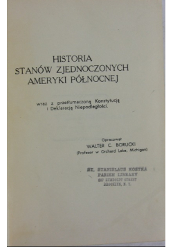 Historia Stanów Zjednoczonych Ameryki Północnej