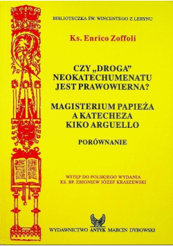Czy droga neokatechumenatu jest prawowierna