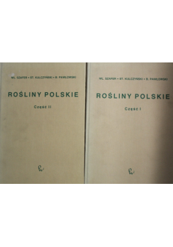Rośliny polskie Tom 1 i 2