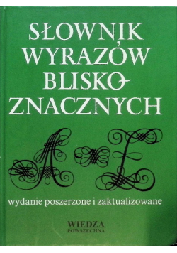 Słownik wyrazów bliskoznacznych