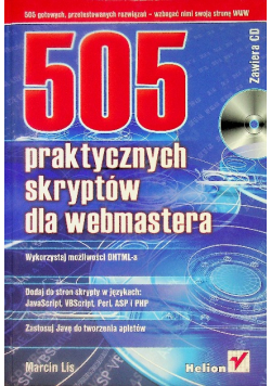 505 praktycznych skryptów dla webmastera