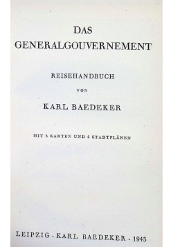 Das Generalgouvernement 1943 r.