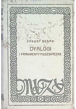 Dyalogi i fragmenty filozoficzne 1913 r.