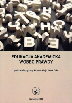 Edukacja akademicka wobec prawdy