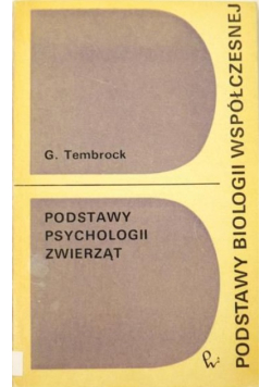 Podstawy psychologii zwierząt