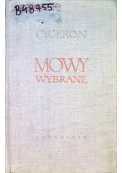 Cyceron Mowy wybrane