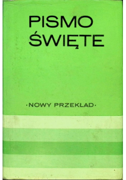 Pismo Święte Nowy Przekład